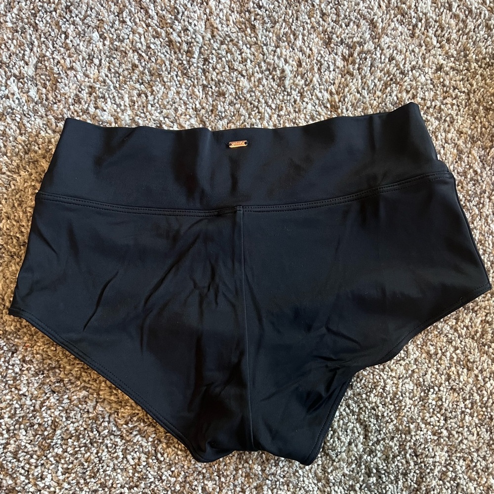 Victoria’s Secret PINK swim bottoms black